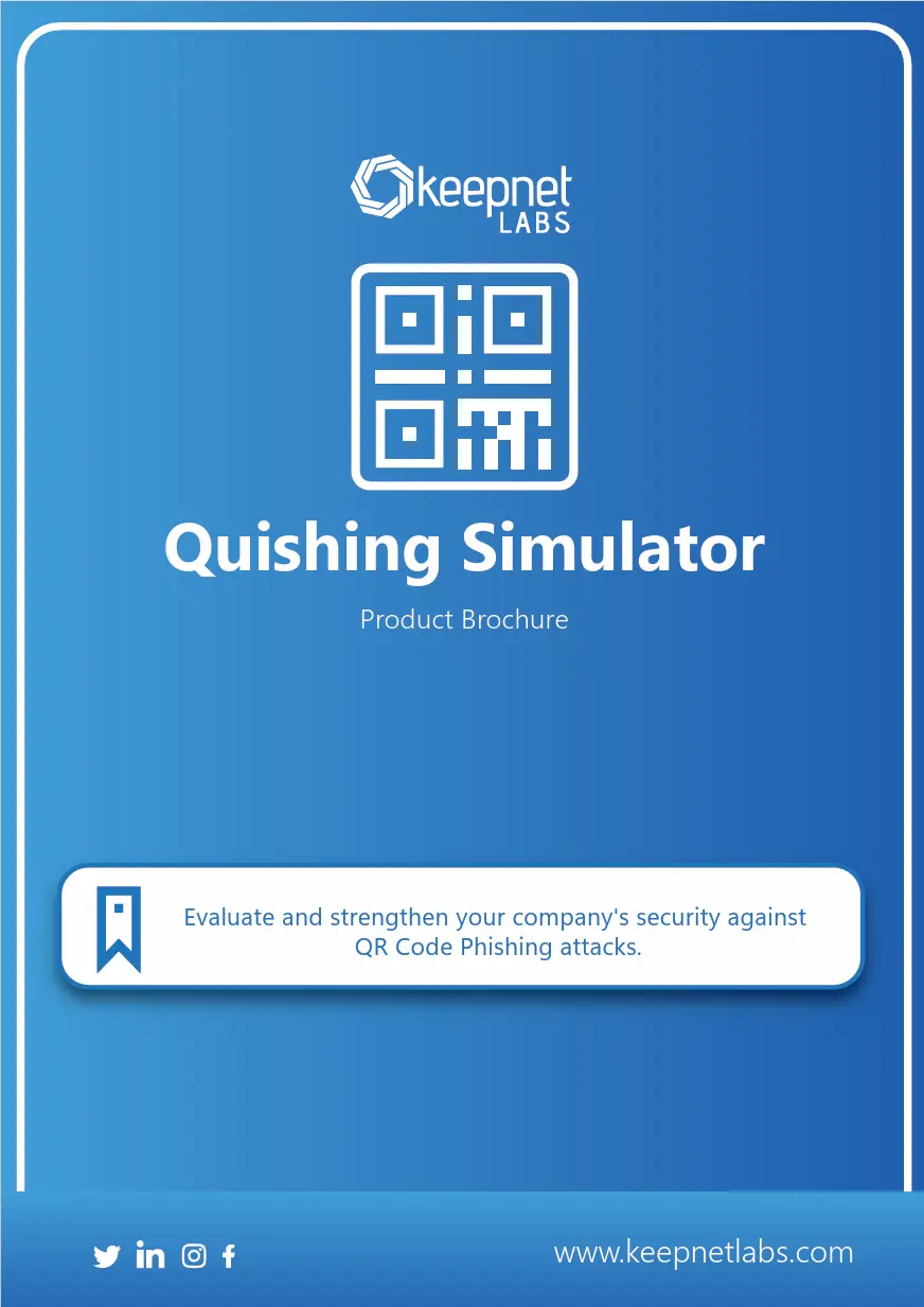 Quishing Simulator Brochure